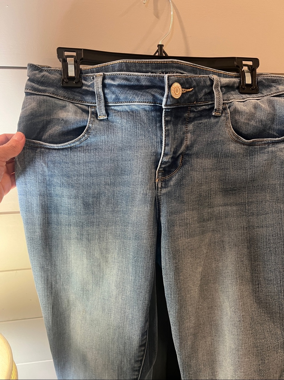 Maurice’s ladies mid rise Jeans Size medium long